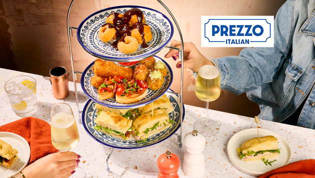 Prosecco Afternoon Tea for Two at Prezzo Italian picture