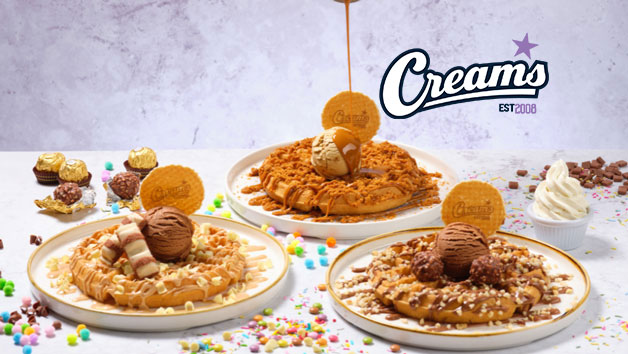 Sweet Treats with Drinks for Two at Creams Café picture