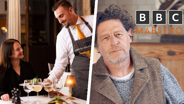 Six Course Meal with Drinks for Two and BBC Maestro Vegetarian Cooking Class by Marco Pierre White picture