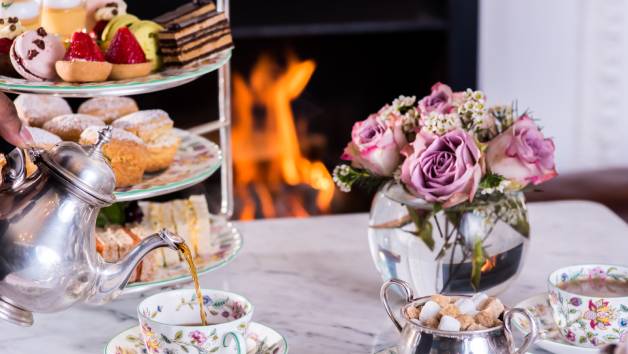 Afternoon Tea with Sparkling Wine at Summer Lodge Country House Hotel for Two picture