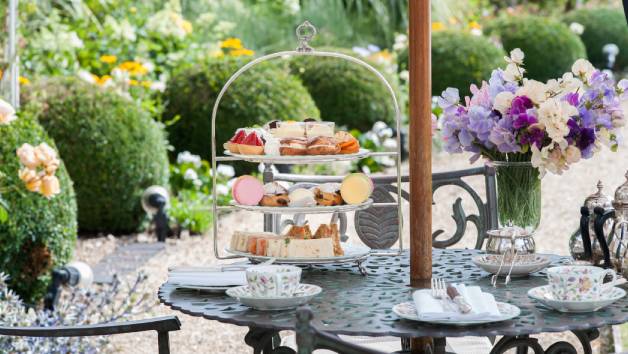 Afternoon Tea with Champagne at Summer Lodge Country House Hotel for Two picture