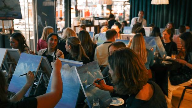 Sip and Paint at Alfi Restaurant for Four picture