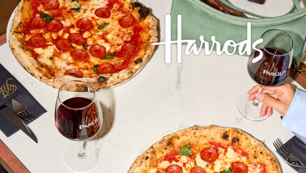 Pizza and Wine for Two for Two at Harrod's Pizzeria & Pasqua picture