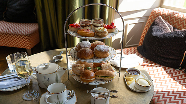Champagne Afternoon Tea at Bishopstrow Hotel and Spa for Two Image 1