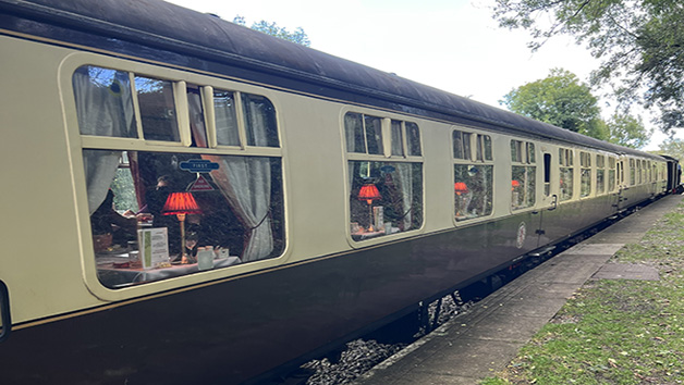 East Somerset Railway Steam Train Trip with Sparkling Afternoon Tea for Two Image 2