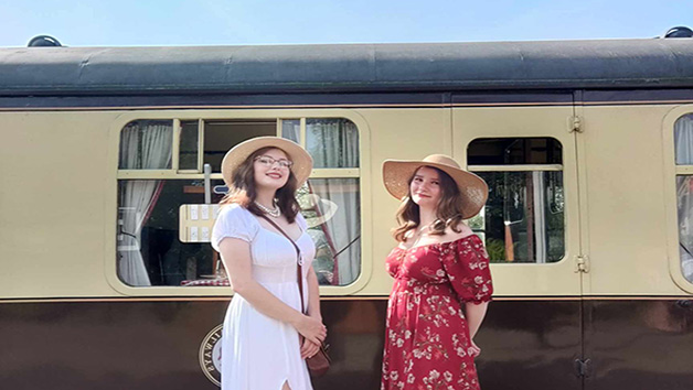 East Somerset Railway Steam Train Trip with Sparkling Afternoon Tea for Two Image 3