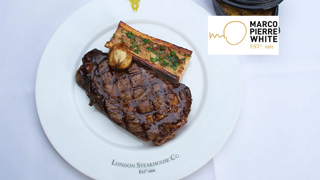 Two Course Meal for Two with Cocktails at Marco Pierre White London Steakhouse Co Image 1