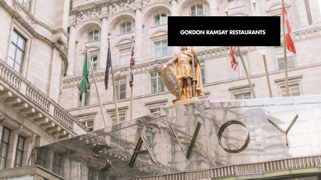 Three Course Lunch at Gordon Ramsay's Savoy Grill for Two Image 1