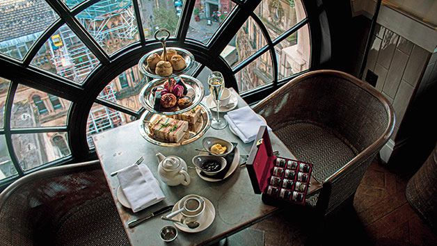 Champagne Afternoon Tea for Two at 5 Star Hotel Gotham Manchester Image 4