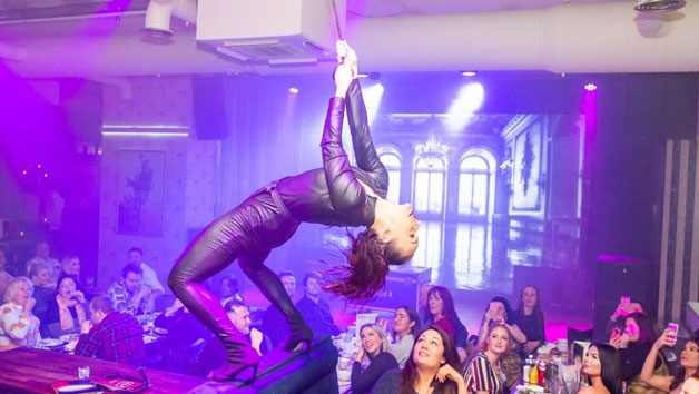 Cabaret Show Centre Stage Seating and a Glass of Bubbles for Two at Coco Southend