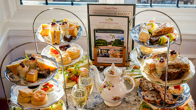 Vegan Afternoon Tea With A Glass Of Prosecco For Two At Palm Court Pavilion