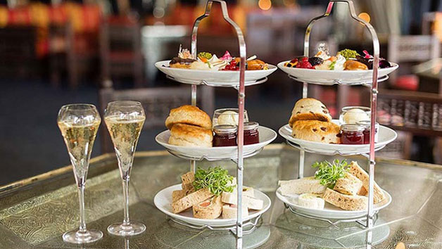 Vegan Afternoon Tea with a Glass of Prosecco for Two at Palm Court Pavilion Image 2