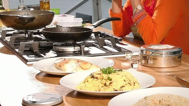 Click to view details and reviews for Full Day Interactive Indian Cookery Course For One.