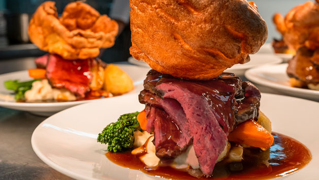 Three Course Sunday Lunch with a Glass of Wine for Two at The Lowry Hotel Image 1