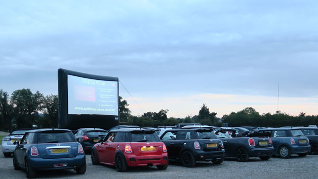 Drive In Cinema for One Car with Four People at Moonbeamers Cinema Image 5