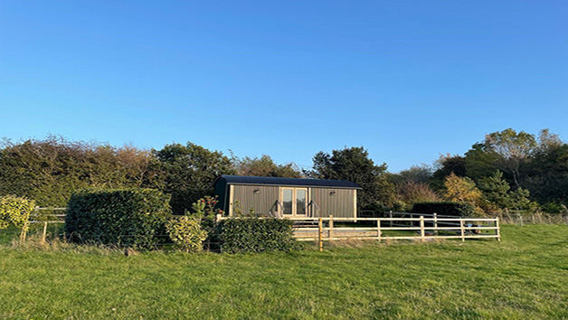 Two Night Stay in a Traditional Shepherd's Hut for Two with Brisley Hall Farm Image 1