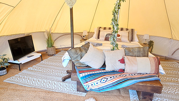 Two Night Stay in a Bell Tent for Two at Yapham Holds Farmhouse Image 3