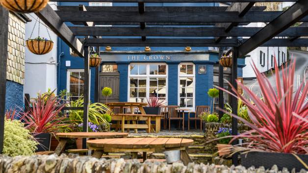 One Night Coastal Stay with Breakfast and Welcome Drink at The Crown Lynton for Two picture
