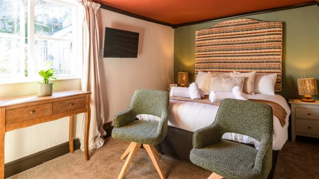 One Night Coastal Stay with Breakfast and Dinner Credit at The Crown Lynton for Two picture