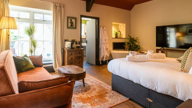 Two Night Coastal Stay with Breakfast and Dinner Credit at The Crown Lynton for Two picture