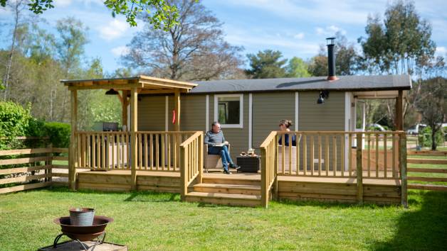 Two Night Glamping Break with Breakfast in a Standard Shepherd Hut or Yurt for Two at Back of Beyond picture