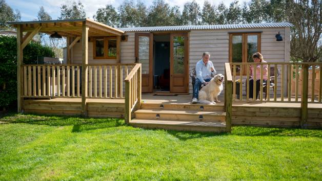Four Night Glamping Break with Breakfast in an En Suite Shepherd’s Hut for Two at Back of Beyond picture