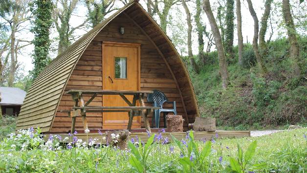 Three Night Stay in a Log Cabin at Ruthern Valley for Two picture