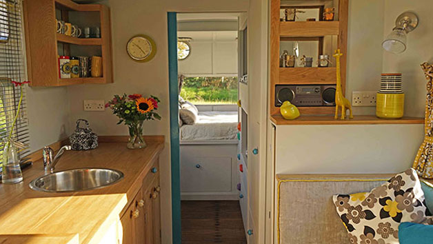 Two Night Glamping Break in The Warwick Knight Caravan, Gloucestershire Image 4