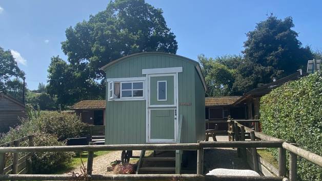 Two Night Shepherd's Hut Break for up to Four in Devon During High Season picture