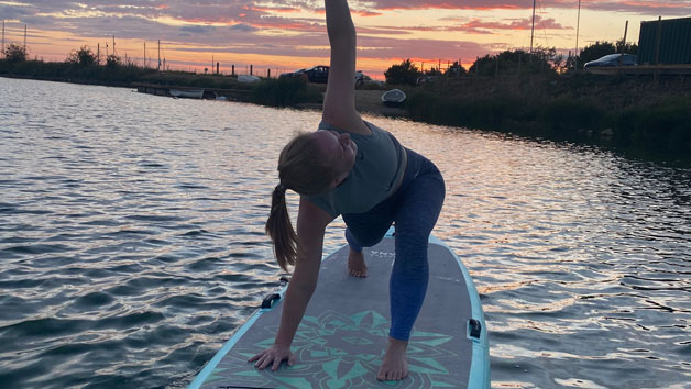 Stand Up Paddleboard Yoga Class for Two Image 3