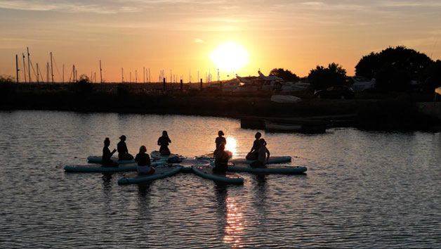 Stand Up Paddleboard Yoga Class for Two Image 4