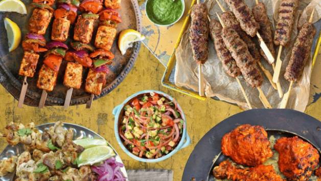 For Him: Indian BBQ Kebabs and Tikkas Feast Box for up to Four People by Cookaway picture