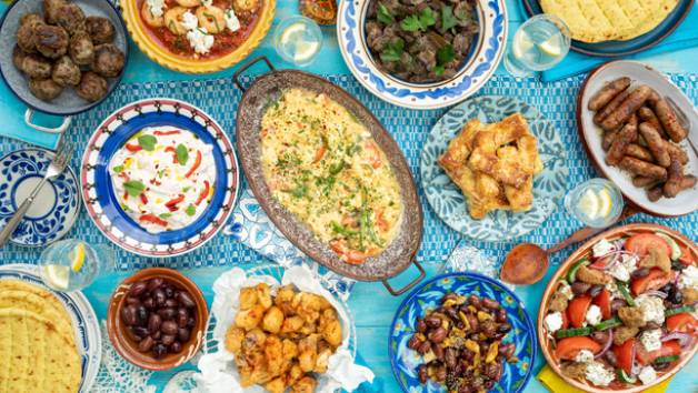 Greek Meze Box for Four People by Cookaway picture
