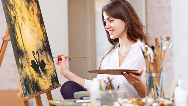 Click to view details and reviews for Painting Class Online With Brush Party.