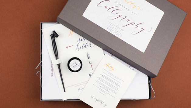 Personalised Stacy Oakley Calligraphy Home Starter Kit