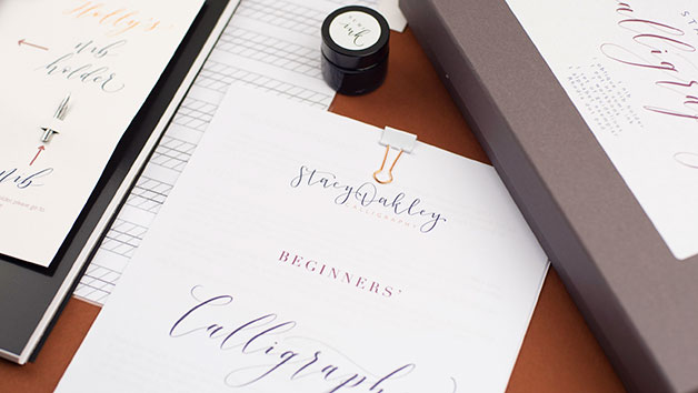 Personalised Stacy Oakley Calligraphy Home Starter Kit Image 2