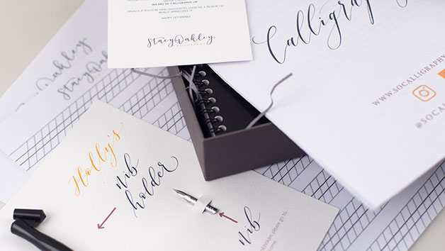 Personalised Stacy Oakley Calligraphy Home Starter Kit Image 5