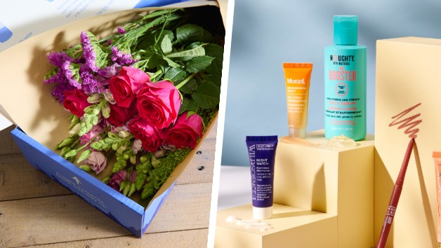 Valentine’s Gift Bundle: Three-Month OK! Beauty Box & Luxury Flower Subscription from Arena Flowers picture