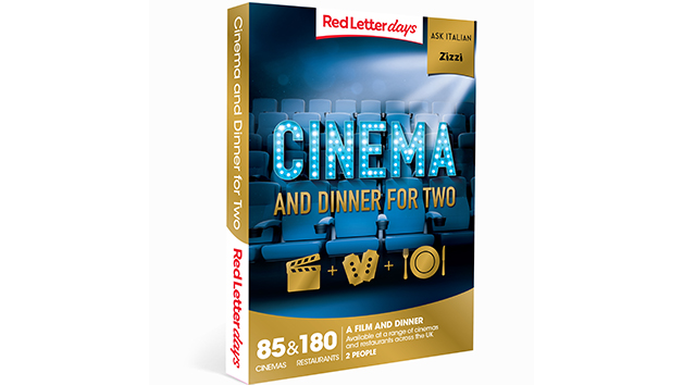 Cinema and Dinner for Two Gift Box Image 2