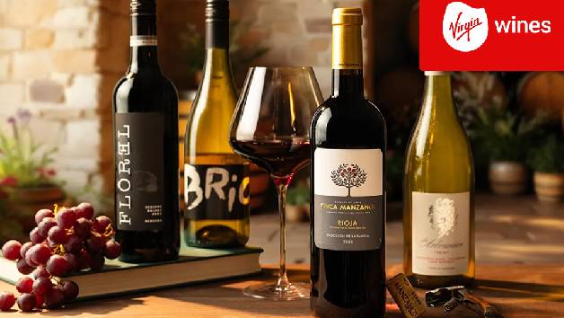 Virgin Wines Three-Month Four-Bottle Subscription picture