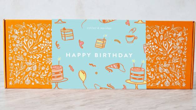 Cutter & Squidge 24 Piece Birthday Brownies and Trio of Beers Bundle picture