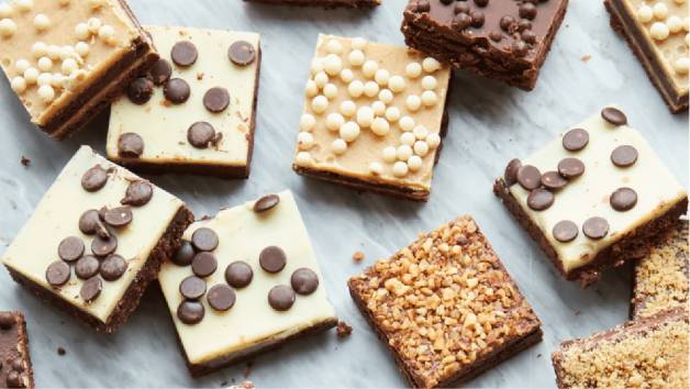 Cutter and Squidge Twelve Piece Assorted Mini Brownie Box picture