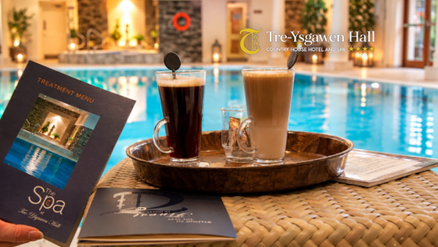 Sunday Roast and Spa at Tre Ysgawen Hall for Two picture