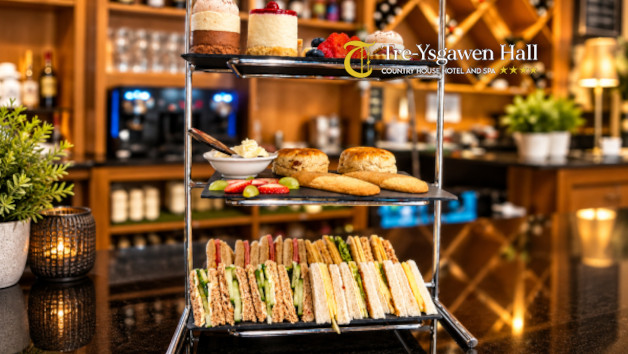 Traditional Afternoon Tea at Tre Ysgawen Hall for Two picture
