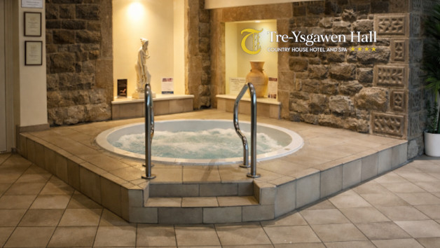 Half Day Spa Day with 30 Minute Treatment and One Course Lunch at Tre Ysgawen Hall for Two picture
