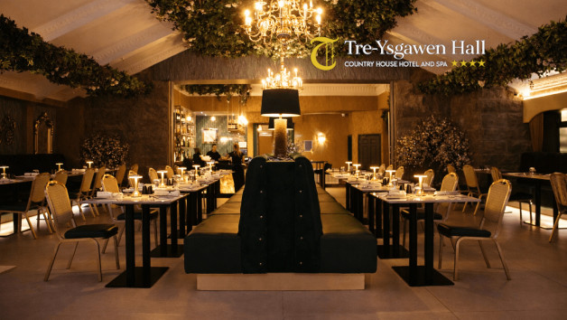 Overnight Spa Stay and Sunday Lunch at Tre Ysgawen Hall for Two picture