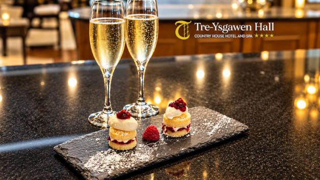 Signature Spa Retreat at Tre Ysgawen Hall with Treatment and Lunch or Afternoon Tea for Two picture