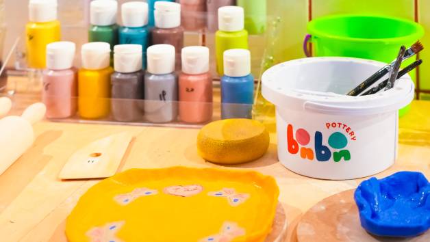 Pottery Painting Experience at Bonbon Pottery Royal Wharf Studio for Two picture