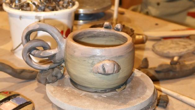 Pottery Hand Building Taster Class at Bonbon Pottery Royal Wharf Studio for One picture
