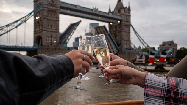 Festive Two Course Evening Dinner Cruise on the River Thames for Two picture